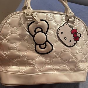 Hello Kitty Loungefly Quilted Embossed Shoulder Bag